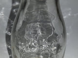 Vintage Unigate 5 1/4" Tall Embossed Glass Milk Bottle