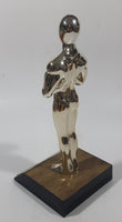 Universal Studios Best Actress Silver Toned Oscar 7 1/2" Tall Plastic Trophy Award Statue