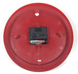 Ingraham Red Plastic 8 1/2" Wall Clock