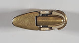 Rare Vintage Ronson Varaflame Starfire Gold Plated Atomic Nuclear Themed Lighter Made in Woodbridge N.J. U.S.A.