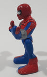 2012  Hasbro Playskool Marvel Super Hero Squad Adventures Spider-Man 2 1/2" Tall Toy Action Figure C-015D