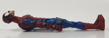 Rare 2001 Marvel Ent Battle Ravaged Spider-Man 6" Tall Super Poseable Articulated Toy Action Figure