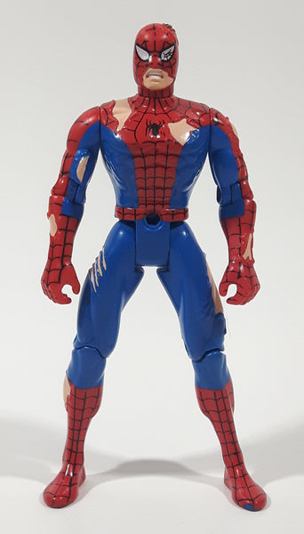 1995 Marvel ToyBiz Battle Ravaged Spider-Man 5" Tall Toy Action Figure