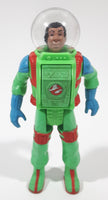 1989 Columbia Pictures The Real Ghostbusters Super Fright Feature Winston Zeddmore 5 1/2" Tall Toy Action Figure