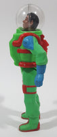 1989 Columbia Pictures The Real Ghostbusters Super Fright Feature Winston Zeddmore 5 1/2" Tall Toy Action Figure