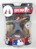 Import Dragons MLB Baseball Arizona Diamondbacks #21 Zack Greinke 5 1/2" Tall Toy Action Figure New in Package