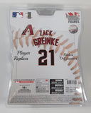 Import Dragons MLB Baseball Arizona Diamondbacks #21 Zack Greinke 5 1/2" Tall Toy Action Figure New in Package