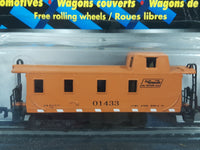 Vintage Maisto Ruff N' Tuff On Track Train 01433 Brown Rio Grande The Action Road Caboose Plastic and Metal Die Cast Train Car and Track Section New in Package
