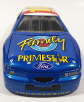 1991 Revell NASCAR #16 Ted Musgrave Ford Thunderbird Blue The Family Channel Primestar 1/24 Scale Die Cast Toy Car Vehicle with Opening Hood