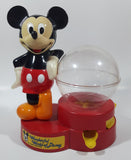 Vintage 1986 Superior Toys Walt Disney Productions Wonderful World of Disney Mickey Mouse 8 1/4" Tall Plastic Candy Dispenser