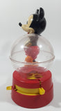 Vintage 1986 Superior Toys Walt Disney Productions Wonderful World of Disney Mickey Mouse 8 1/4" Tall Plastic Candy Dispenser