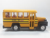 2005 Buddy L Imperial Toy Corporation School Bus Yellow 9 1/4" Long Pressed Steel Toy Car Vehicle with Opening Door
