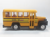 2005 Buddy L Imperial Toy Corporation School Bus Yellow 9 1/4" Long Pressed Steel Toy Car Vehicle with Opening Door