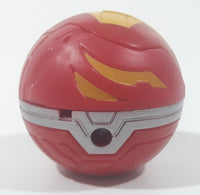 2009 McDonald's Sega Toys Spin Master Bakugan Battle Warriors Drago Dragonoid Red 1 3/4" Transforming Ball Character