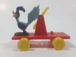 1989 McDonald's Warner Bros. Looney Tunes Wile E. Coyote & Roadrunner Train Handcar Toy Railroad Vehicle No Wile E.