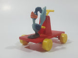 1989 McDonald's Warner Bros. Looney Tunes Wile E. Coyote & Roadrunner Train Handcar Toy Railroad Vehicle No Wile E.