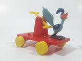 1989 McDonald's Warner Bros. Looney Tunes Wile E. Coyote & Roadrunner Train Handcar Toy Railroad Vehicle No Wile E.