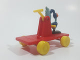 1989 McDonald's Warner Bros. Looney Tunes Wile E. Coyote & Roadrunner Train Handcar Toy Railroad Vehicle No Wile E.