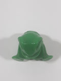 Sitting Green Turtle 1" Tall Hard Plastic Toy Figure