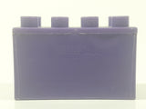Extremely Rare Early 2000's Nestle Smarties Purple Opening Chest Duplo Style Plastic Building Block
