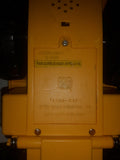 1990s Toy State CAT Caterpillar Dump Truck 12" Long Yellow Lights and Sound Plastic Toy Car Vehicle