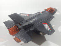 Special Force Lockheed F-22 Raptor 17 1/2" Lights and Sound Plastic Toy Fighter Jet Airplane Missing One Missile