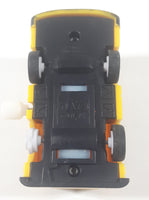 Tayo YoungJin School Bus 02 Yellow Wind Up Plastic Toy Car Vehicle