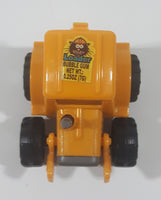 Bubble Mania Bubble Dozer Yellow Plastic Toy Car Candy Vehicle Missing Shovel