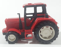 Tractor Red Plastic Toy Car Vehicle