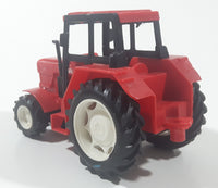 Tractor Red Plastic Toy Car Vehicle