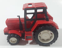 Tractor Red Plastic Toy Car Vehicle