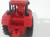 Tractor Red Plastic Toy Car Vehicle