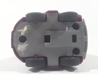 KidsMania Happy Van Purple Bus Plastic Pull Back Toy Car Candy Vehicle