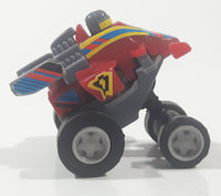 Formula 1 Red Push Down and Go Pop Up Plastic Toy Car Vehicle