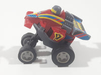 Formula 1 Red Push Down and Go Pop Up Plastic Toy Car Vehicle