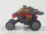 Formula 1 Red Push Down and Go Pop Up Plastic Toy Car Vehicle