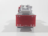 Fire Alarm Rescue Fire Engine Truck Red Plastic Die Cast Toy Car Vehicle