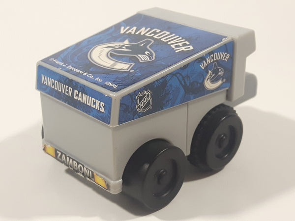 Vancouver Canucks NHL Ice Hockey Team Zamboni Ice Resurfacer Plastic Die Cast Toy Car Vehicle