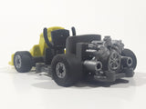 2016 Geobra PlayMobil #28 Fluorescent Yellow Go Kart Plastic Toy Car Vehicle