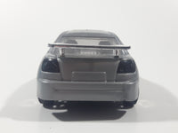 Greenbrier Speed Grey Pull Back Plastic Toy Car Vehicle