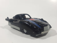 2004 McDonald's Disney Pixar The Incredibles Mr. Credible Black and Grey Plastic Pull Back Toy Car Vehicle