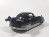 2004 McDonald's Disney Pixar The Incredibles Mr. Credible Black and Grey Plastic Pull Back Toy Car Vehicle