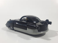 2004 McDonald's Disney Pixar The Incredibles Mr. Credible Black and Grey Plastic Pull Back Toy Car Vehicle