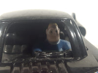 2004 McDonald's Disney Pixar The Incredibles Mr. Credible Black and Grey Plastic Pull Back Toy Car Vehicle