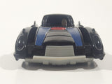 2004 McDonald's Disney Pixar The Incredibles Mr. Credible Black and Grey Plastic Pull Back Toy Car Vehicle