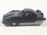 2004 McDonald's Disney Pixar The Incredibles Mr. Credible Black and Grey Plastic Pull Back Toy Car Vehicle
