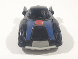 2004 McDonald's Disney Pixar The Incredibles Mr. Credible Black and Grey Plastic Pull Back Toy Car Vehicle