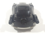 2004 McDonald's Disney Pixar The Incredibles Mr. Credible Black and Grey Plastic Pull Back Toy Car Vehicle