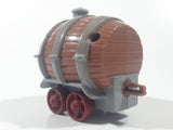 2001 McDonald's Disney Atlantis Lost Empire Dr. Sweets in Tanker Barrel Shaped Plastic Toy Car Vehicle