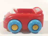 2013 Mattel Fisher Price Laugh and Learn Puppy's Learning Car ABC Red 4 3/4" Long Plastic Toy Car Vehicle